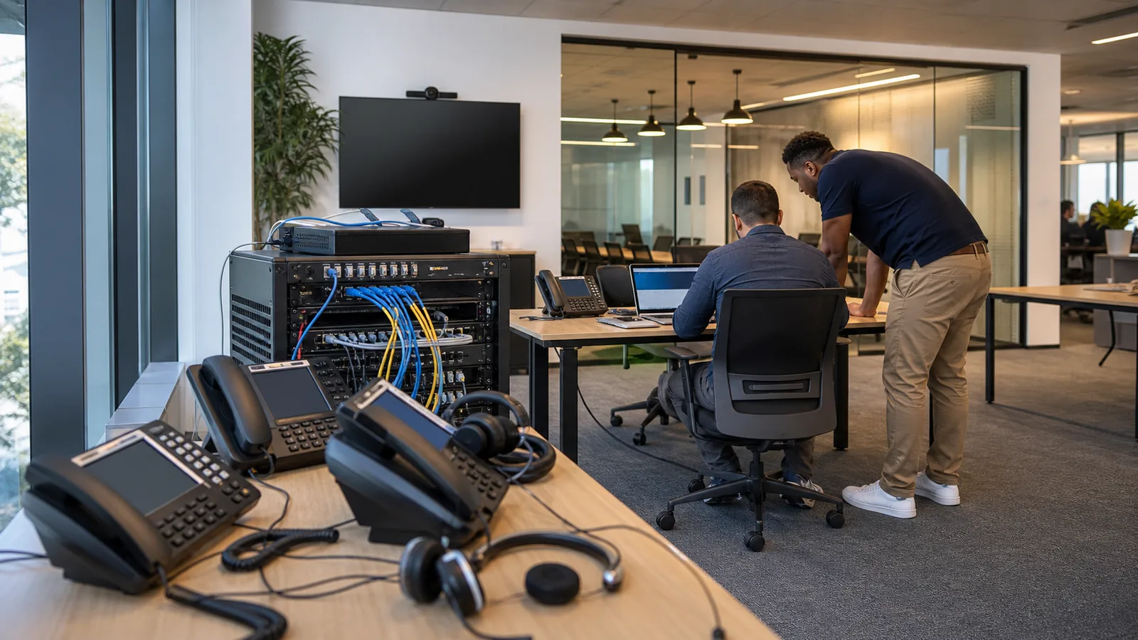 AI MSP Brooklyn in Brooklyn: closet labeling and link testing for NY Network Cabling